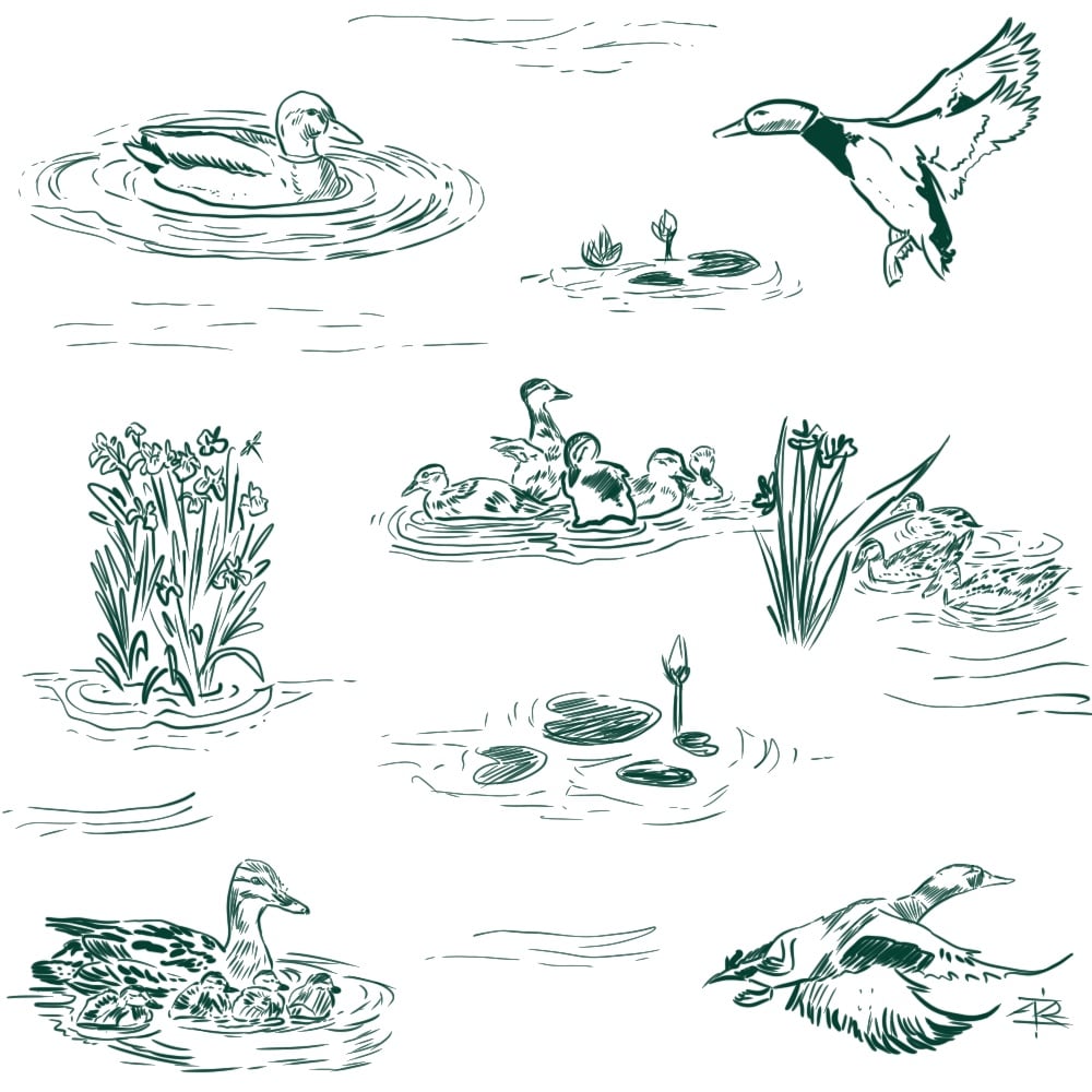 All the Ducks I Have to Give One-Piece Swimsuit