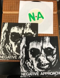 Image 2 of NEGATIVE APPROACH - s/t 7"