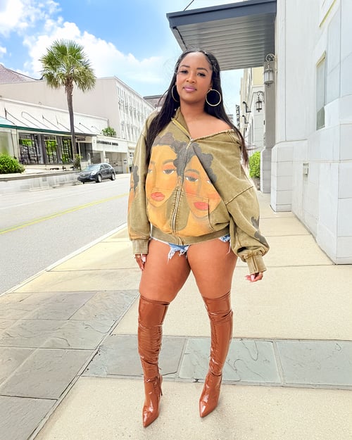 Image of The BLAK Girlfriend Hoodie