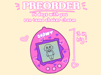 [PREORDER] 14DWY REN SHAKER CHARM