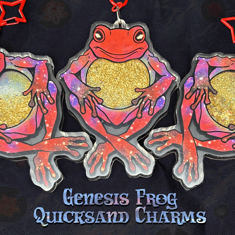 Image of Genesis Frog Quicksand Charms