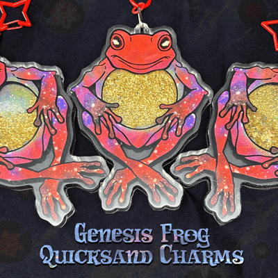 Image of Genesis Frog Quicksand Charms