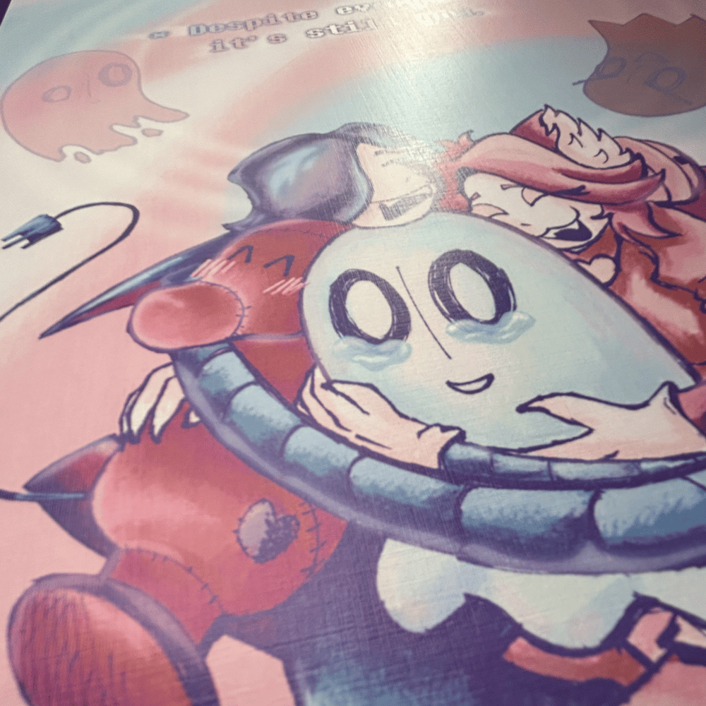 Image of Ghost Cousins Trans Pride 11x17 Poster Print