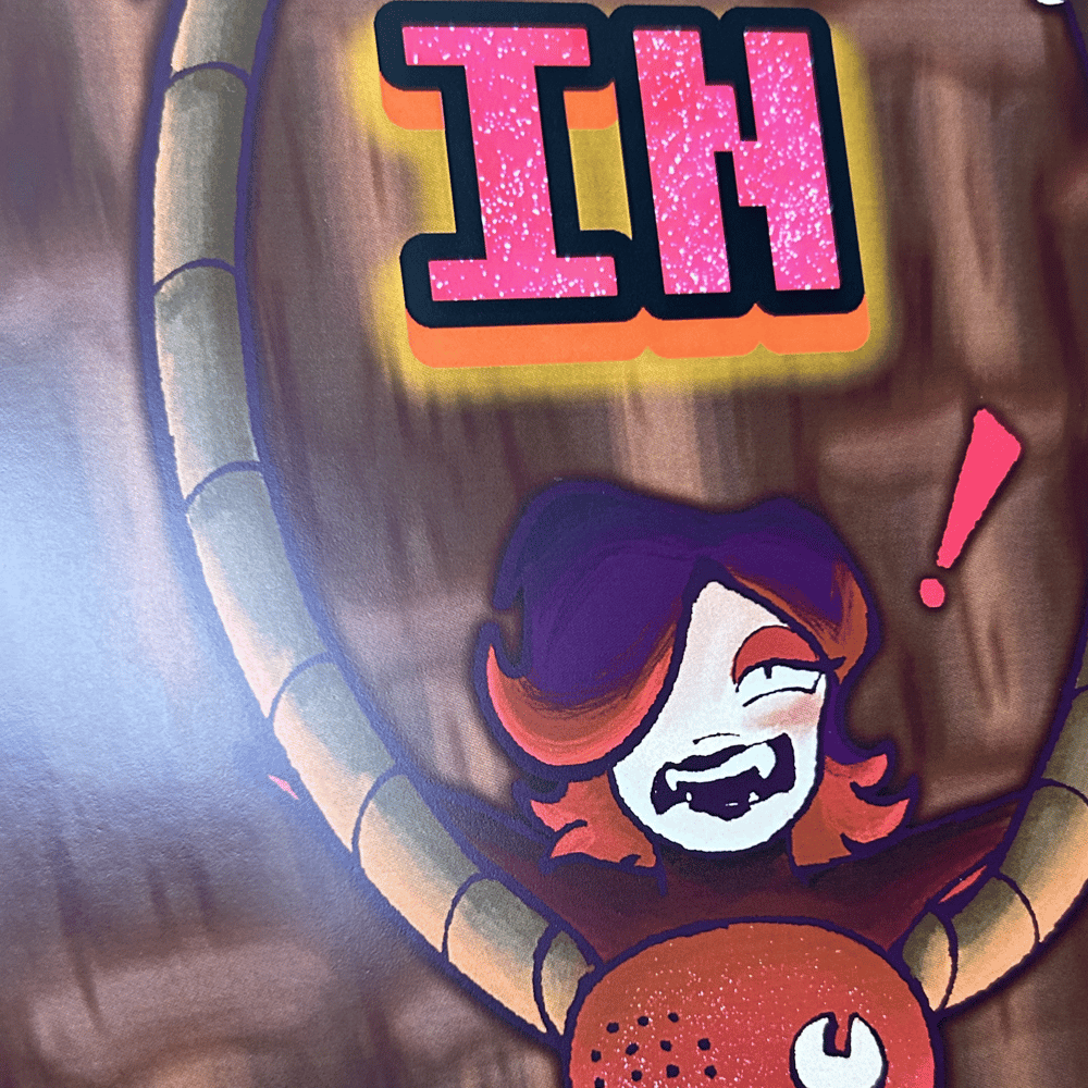 Image of Mettaton "Hang In There" 11x17 Poster Print