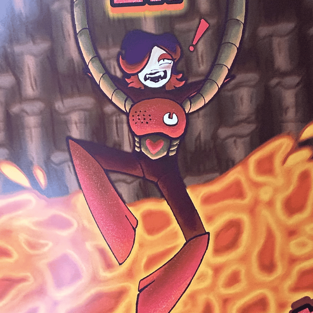 Image of Mettaton "Hang In There" 11x17 Poster Print