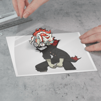 Image 2 of Okarun Sticker
