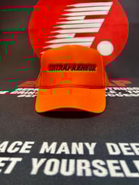 Image 1 of Orange “ Tangerine “ trucker 
