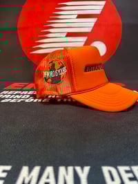Image 2 of Orange “ Tangerine “ trucker 
