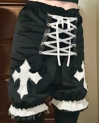 Image 4 of velvet cross bloomers