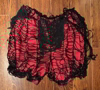 Image 4 of red distressed bloomers