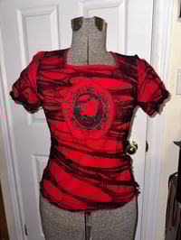 Image 1 of punky queen distressed cutsew
