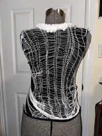 Image 2 of mana distressed sleeveless cutsew