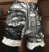 Image 2 of distressed gauze bloomers
