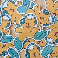Image 3 of Beary Excited Sticker