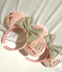 Image 1 of Pink Mickey Balloon Spirit Jersey Ears