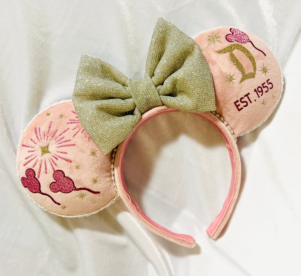 Image of Pink Mickey Balloon Spirit Jersey Ears