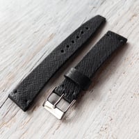 Image 1 of Wild Pigskin Strap - Black