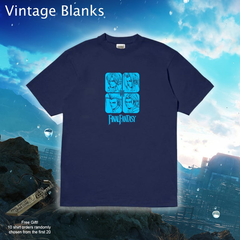 FFVII-CC Promo (Vintage-Navy)