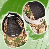 Image 3 of FLORAL/BLACK NIKE Tailwind 5 Panel hat 
