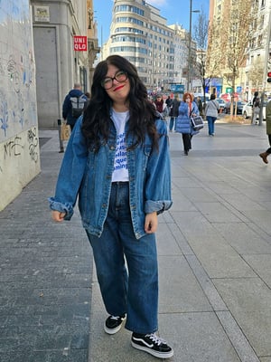 Chaqueta de flores