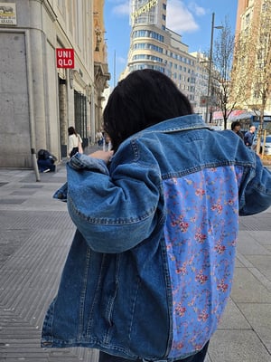Chaqueta de flores