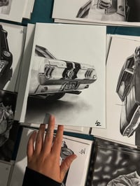 Image 2 of 1967 Ford Mustang GT ~ Fine Art Print 