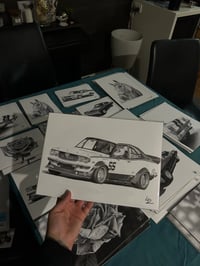 Image 5 of Mazda RX3 ~ Fine Art Print 