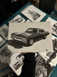 Image 3 of 1967 Chevy Impala ~ Fine Art Print 