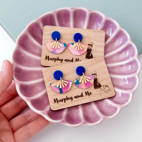 Image of 'Calypso' Fan Dangles