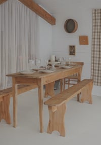 Image 1 of Table d’atelier / ferme - Ancienne 
