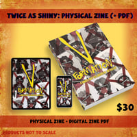 Image 5 of TWICE AS SHINY: V FORMATION PHYSICAL ZINE