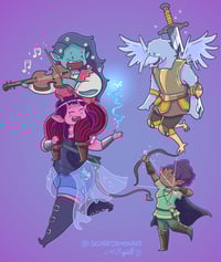 Cute D&D Characters (Digital)