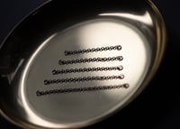 Image 1 of TITANIUM Piercing Chain - ASTM F136 Titanium - 30-50mm - Simple Piercing/Nose Chain
