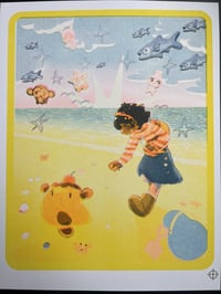 Beachcomber Riso Print