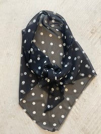 Image 4 of Sheer silk head scarf 