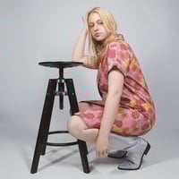 Image 2 of VESTIDO CAMISERO FLOWER ROSA