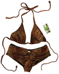 Image 1 of ♲ Goldenrod Bikini Set - L Top / M Bottom