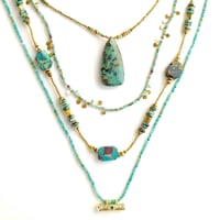 Image 1 of Sautoir autour de la Turquoise