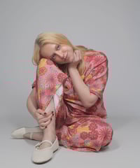 Image 2 of PANTALÓN CULOTTE FLOWER ROSA