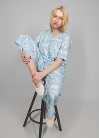 Image 2 of PANTALÓN CULOTTE NUBES