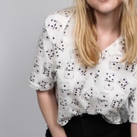 Image 2 of TOP DOMINÓ BLANCO