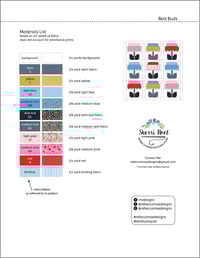 Image 2 of Best Buds Quilt Pattern