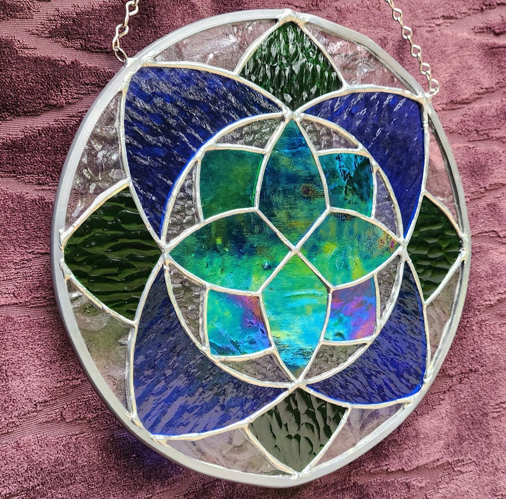 Flower Mandala Suncatcher