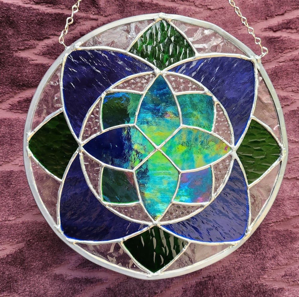 Flower Mandala Suncatcher