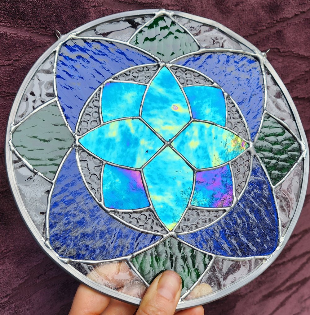 Flower Mandala Suncatcher