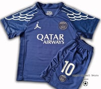 Image 3 of PSG 3rd kids kit 2025 DEMBELE 10