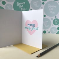 Image 2 of 'Keep going' Thinking of you card