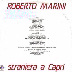 Roberto Marini - Straniera A Capri 