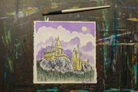 Original Painting - Wizard Castle