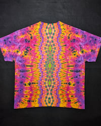 Image 2 of XL Bleach Reversed Mandala, Zig-Zag Honeycomb Spine & Scrunch #3